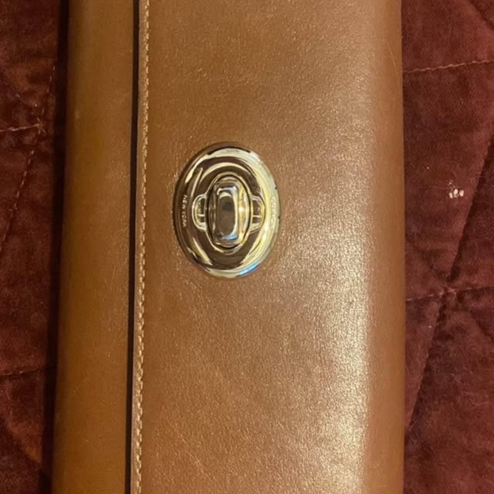Coach Brown Leather Wallet
